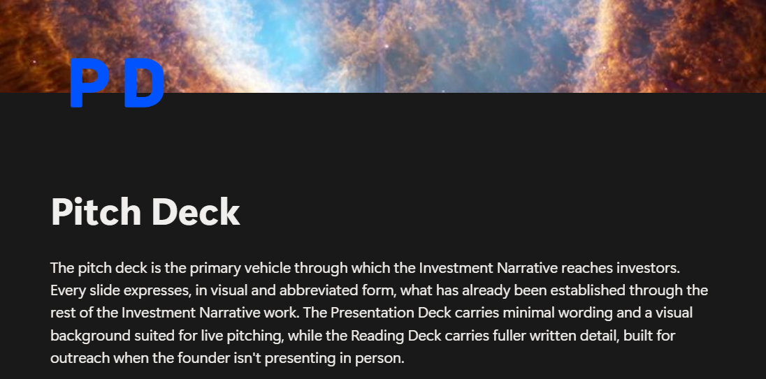 Product 2: Preparation Pitch Deck preview