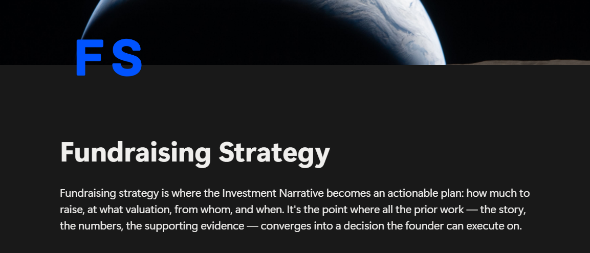 Product 2: Preparation Fundraising Strategy preview